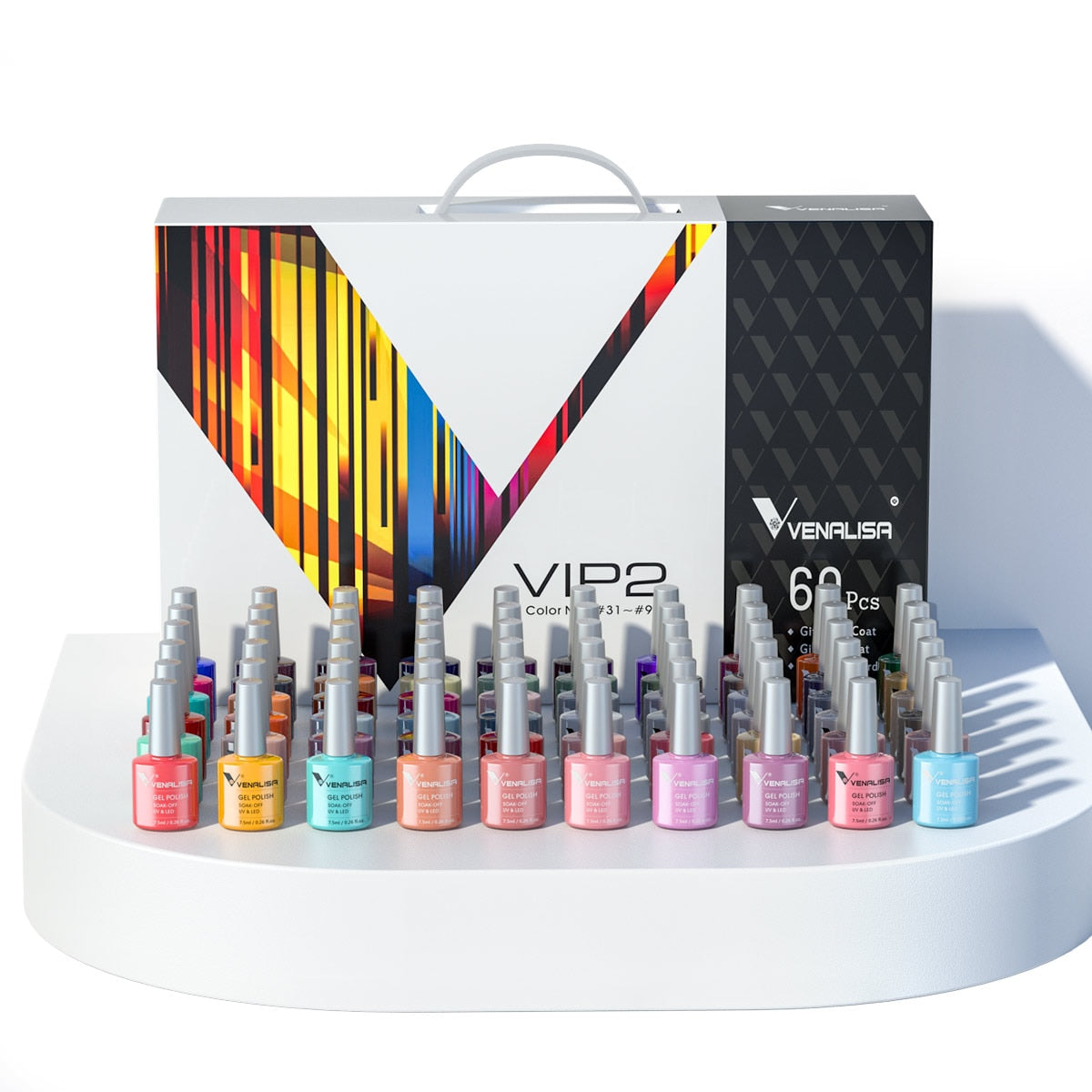VENALISA Gel Nail Polish Kit Full Coverage Nail Gel Manicure - atozdepot23