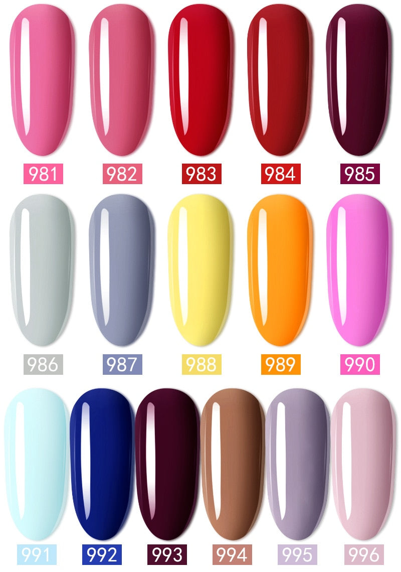 VENALISA Gel Nail Polish Kit Full Coverage Nail Gel Manicure - atozdepot23