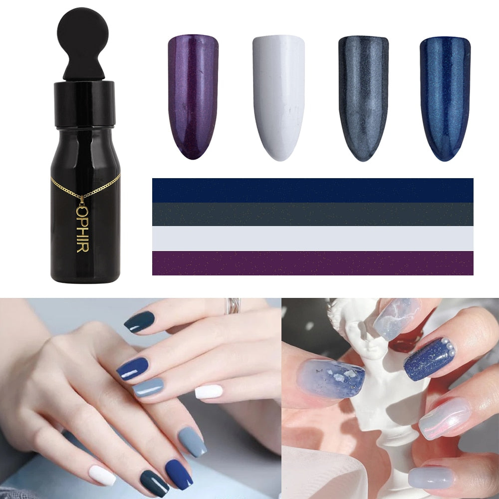 OPHIR Airbrush Nail Polish Gel 4 Colors - atozdepot23