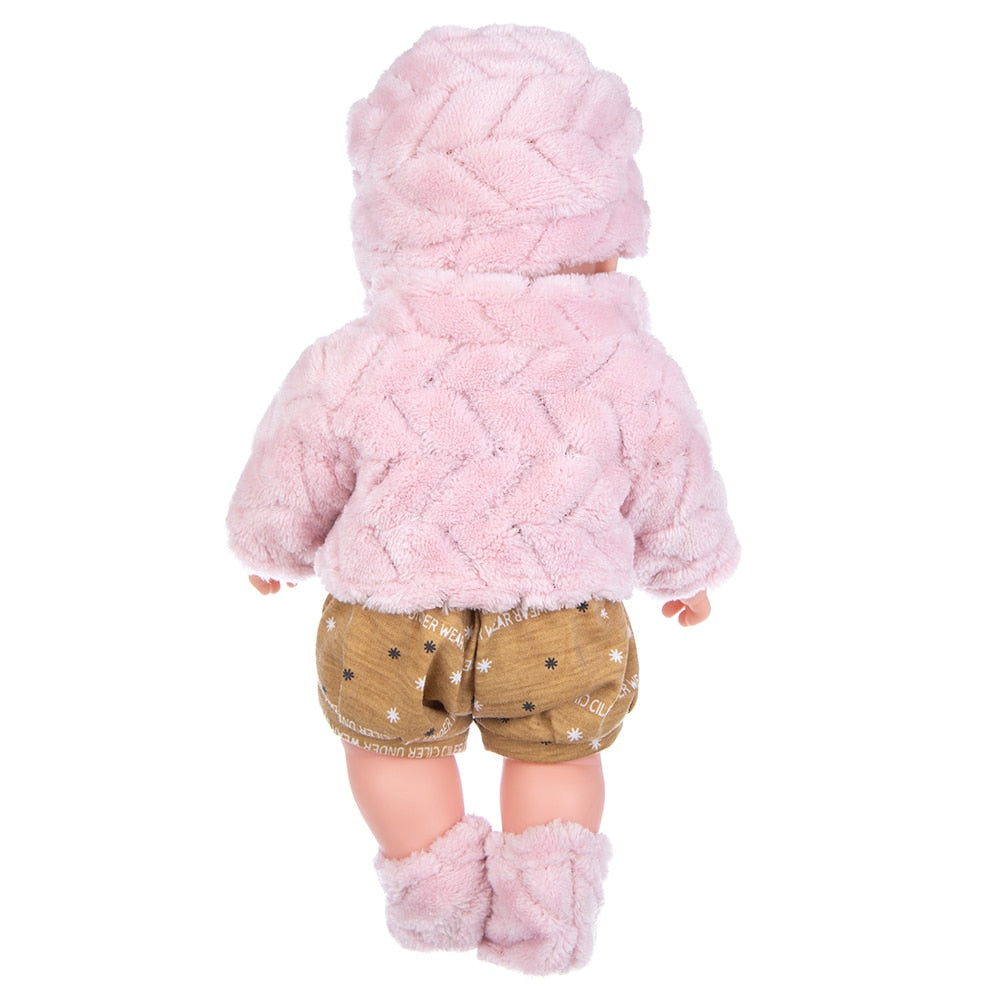 12 inch Reborn Baby Doll Simulated Newborn Baby Fashion Clothes - atozdepot23