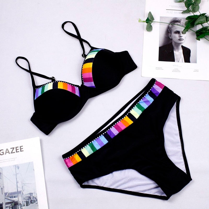 Women's Bikini 2 Piece Set Swimwear Push Up - atozdepot23