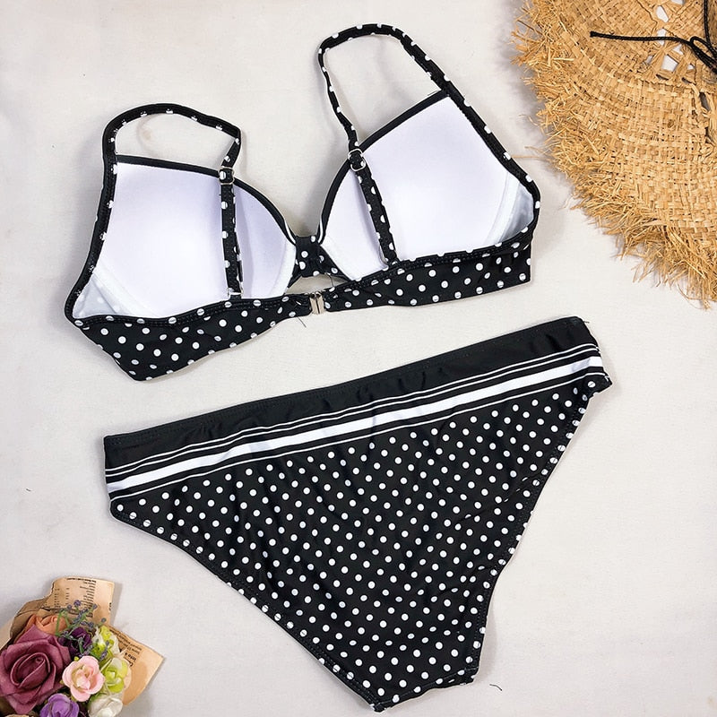 Women's 2 Piece Swimwear Padded Push-up Bikini Set - atozdepot23