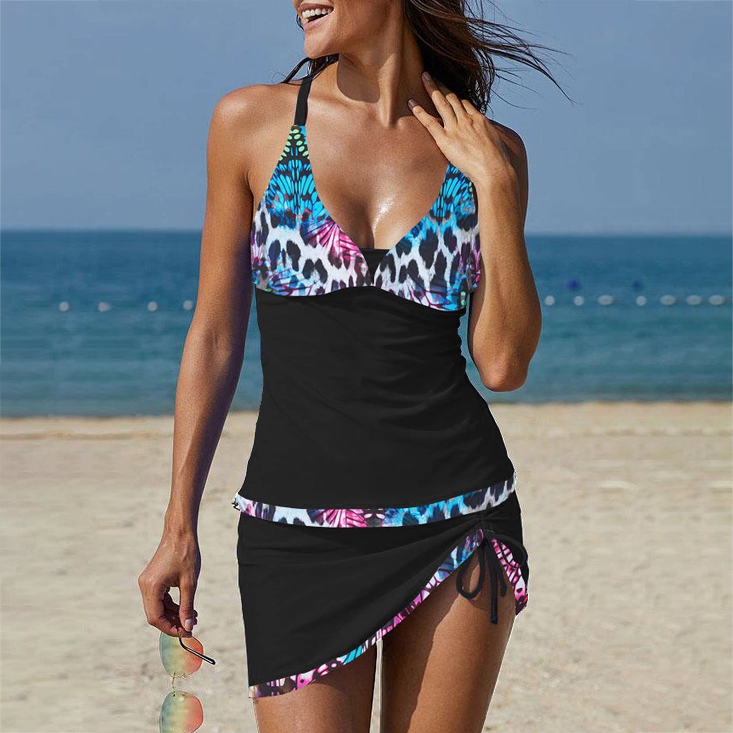 Women's 2 Piece Swimsuits With Skirt - atozdepot23