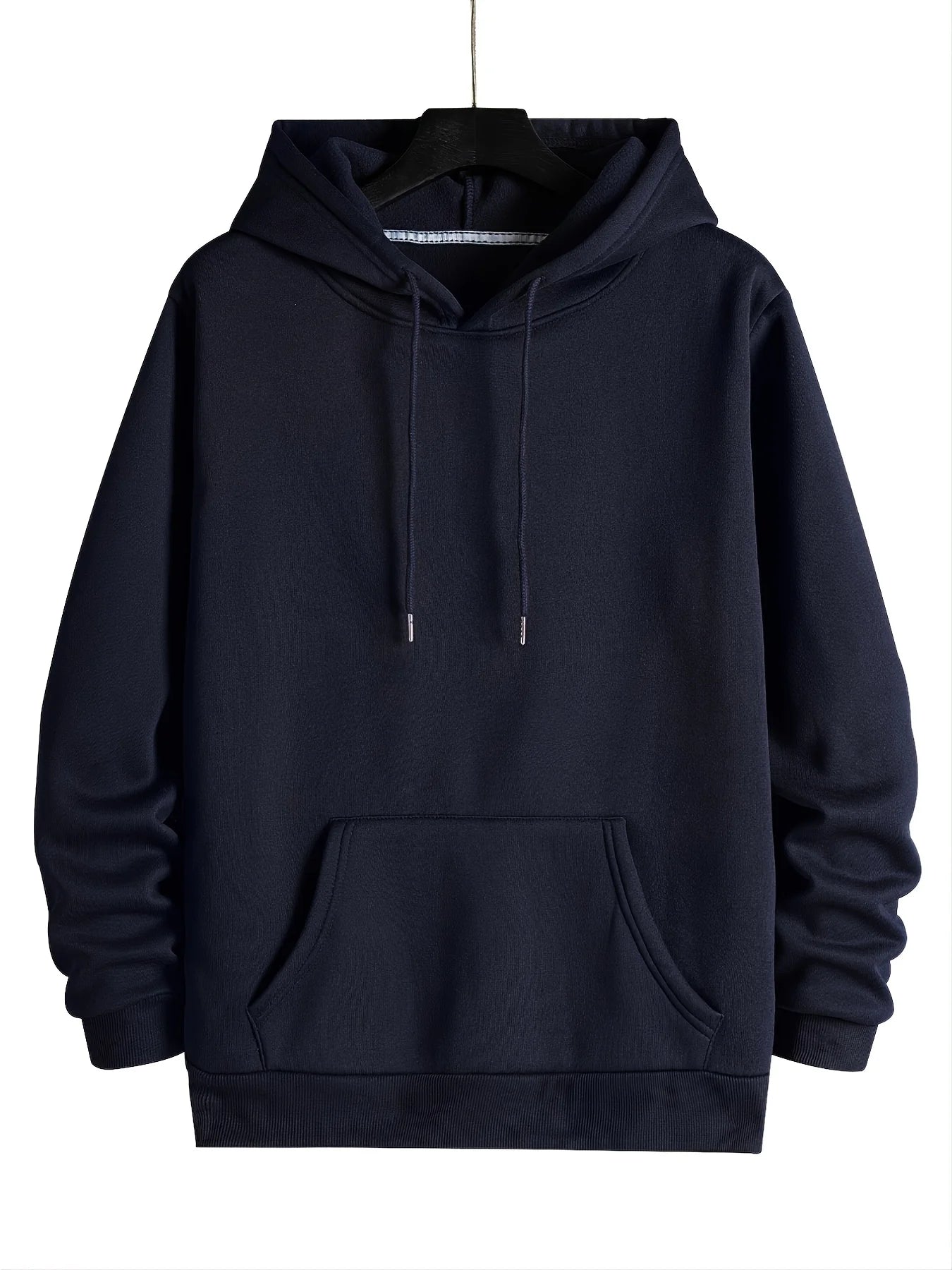 Women's FIGOHR Sweatshirt Solid Casual Drawstring Fashion Loose Hoodie