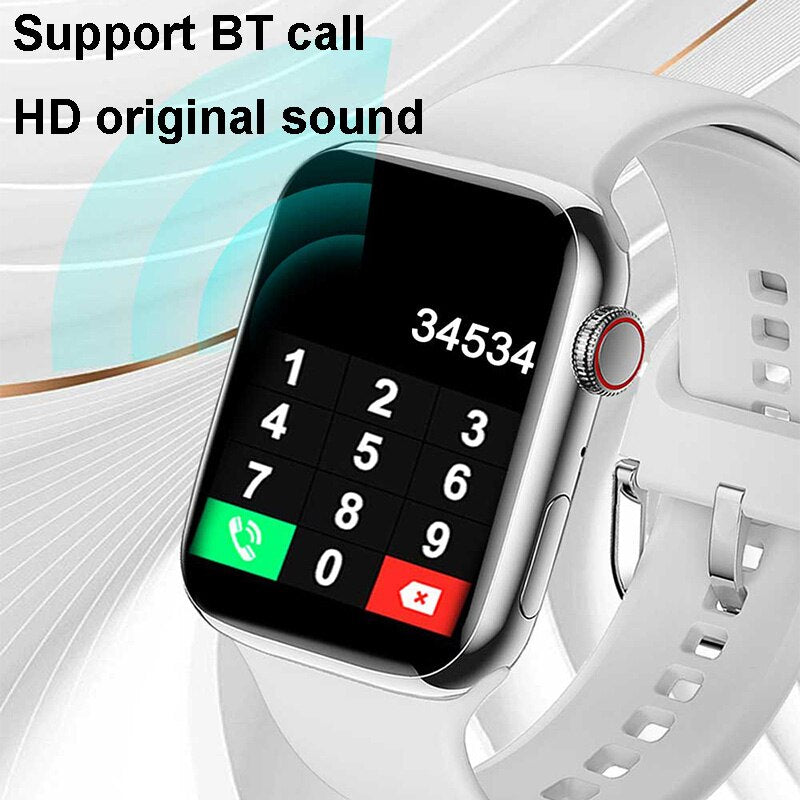 Unisex Calling Smart Watch 2023 Series 7 Sleep Heart Rate Monitor works with Android Iphone - atozdepot23