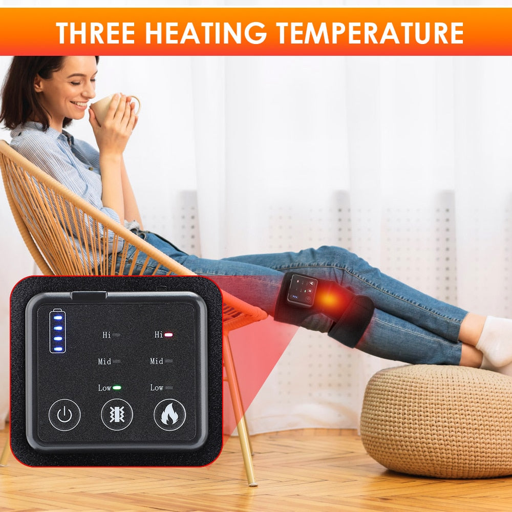 Electric Heating Knee Massager - atozdepot23