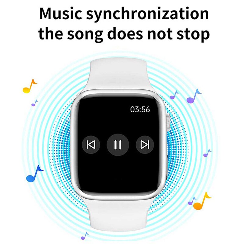 Unisex Calling Smart Watch 2023 Series 7 Sleep Heart Rate Monitor works with Android Iphone - atozdepot23
