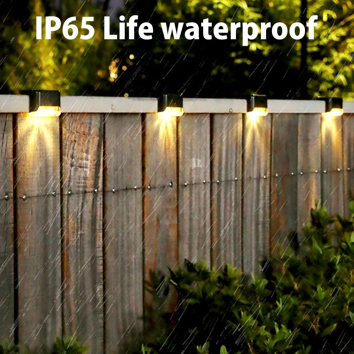 Solar LED Lights Outdoor Garden Lights IP65 Waterproof Solar Step Deck Light Lamp Sunlight Courtyard Decor solar garden lights