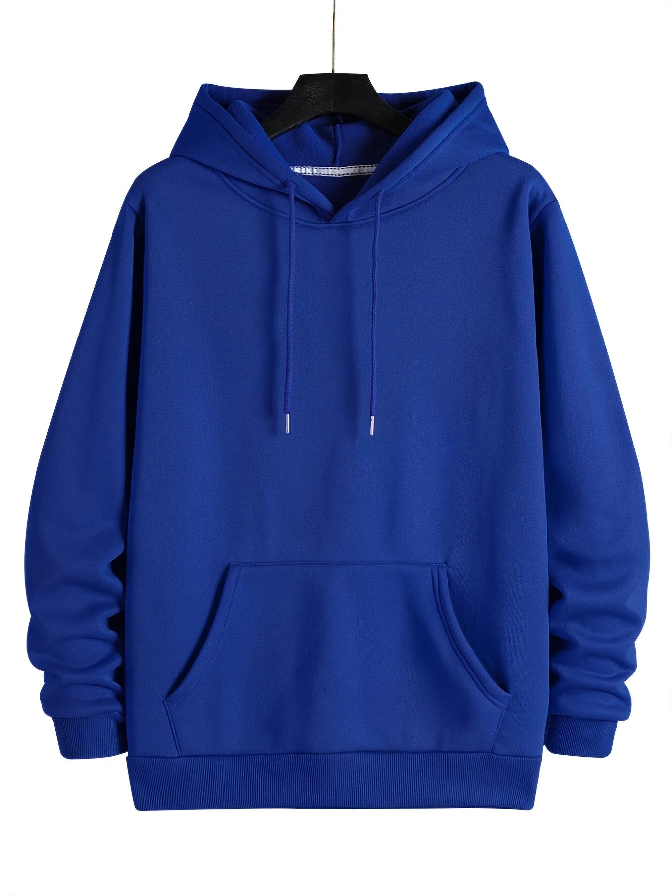 Women's FIGOHR Sweatshirt Solid Casual Drawstring Fashion Loose Hoodie