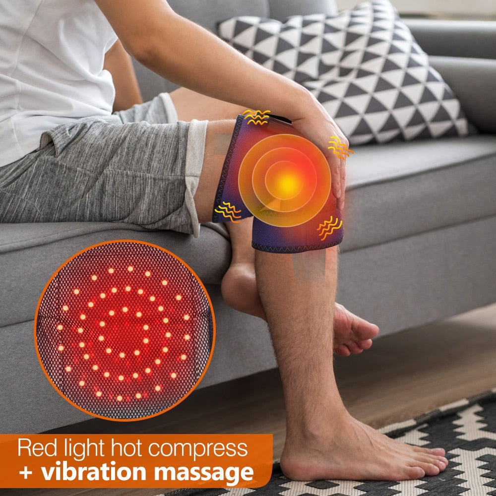Electric Knee, Elbow or Knee Massager USB Heating Vibration - atozdepot23