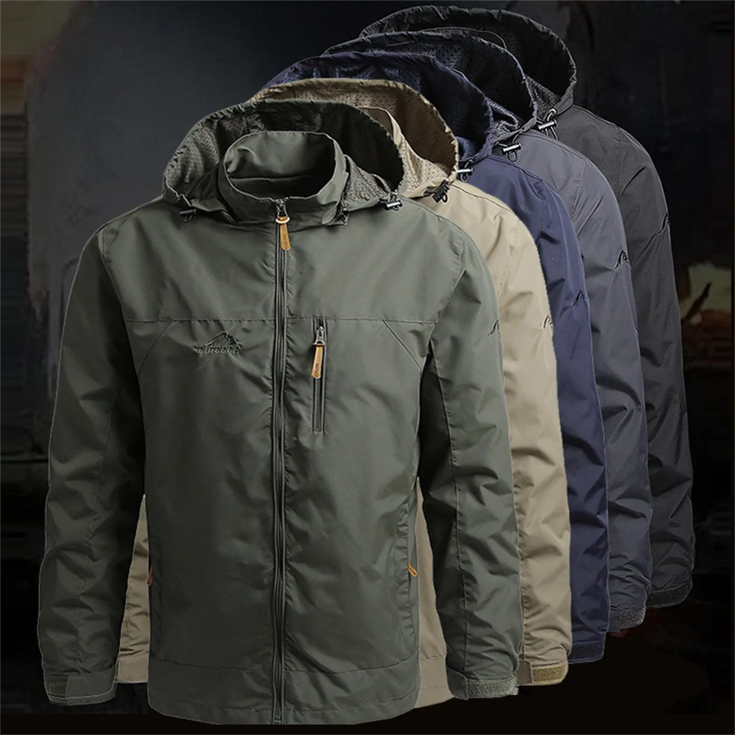 Jacket for Mens Military Outdoor Jacket Men Shark Skin Soft Shell Tactical Waterproof Windbreaker