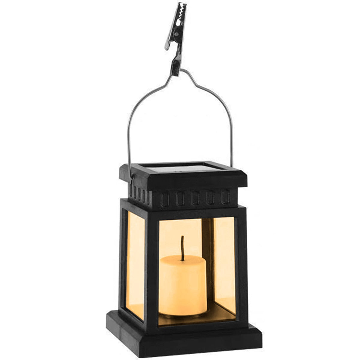 Lantern Garden Lamp Solar LED Candle Light Floor