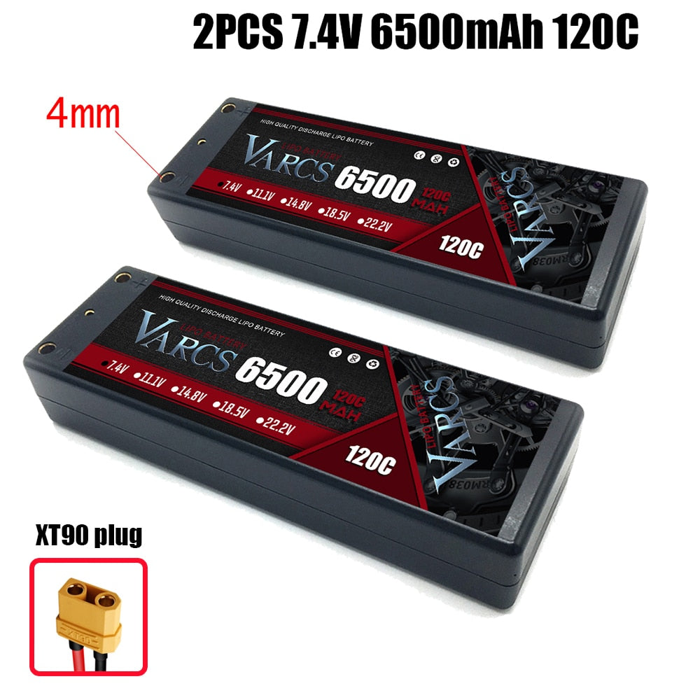 Remote Control Car Batteries Lipo 7.6V 11.4V 7.4V 11.1V 15.2V 14.8V 22.2V 2S 3S 4S 6S 10000Mah 6300Mah 6500mAh 6200mAh 6750mAh 8400mAh 7000mAh - atozdepot23