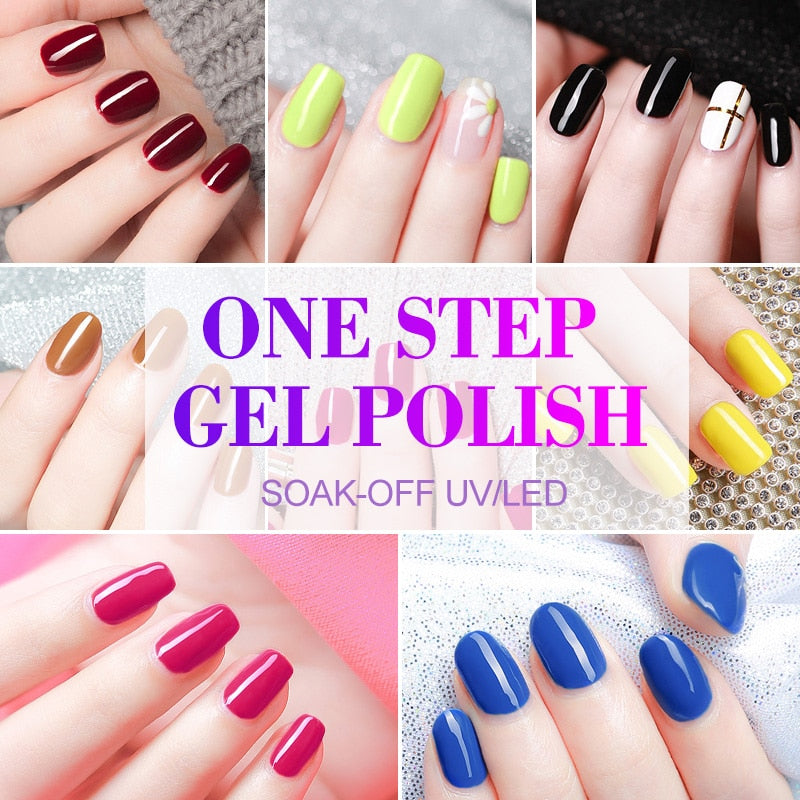 New Fashion Color Venalisa UV LED Nail Gel Polish Kit - atozdepot23