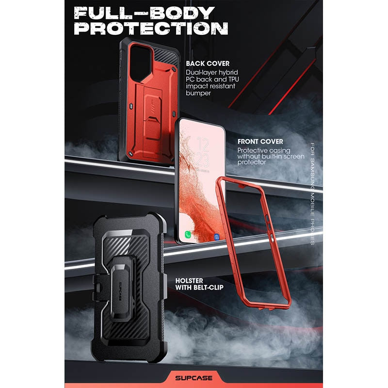 SUPCASE For Samsung Galaxy S23 6.8 inch Full-Body Cover WITHOUT Built-in Screen Protector - atozdepot23