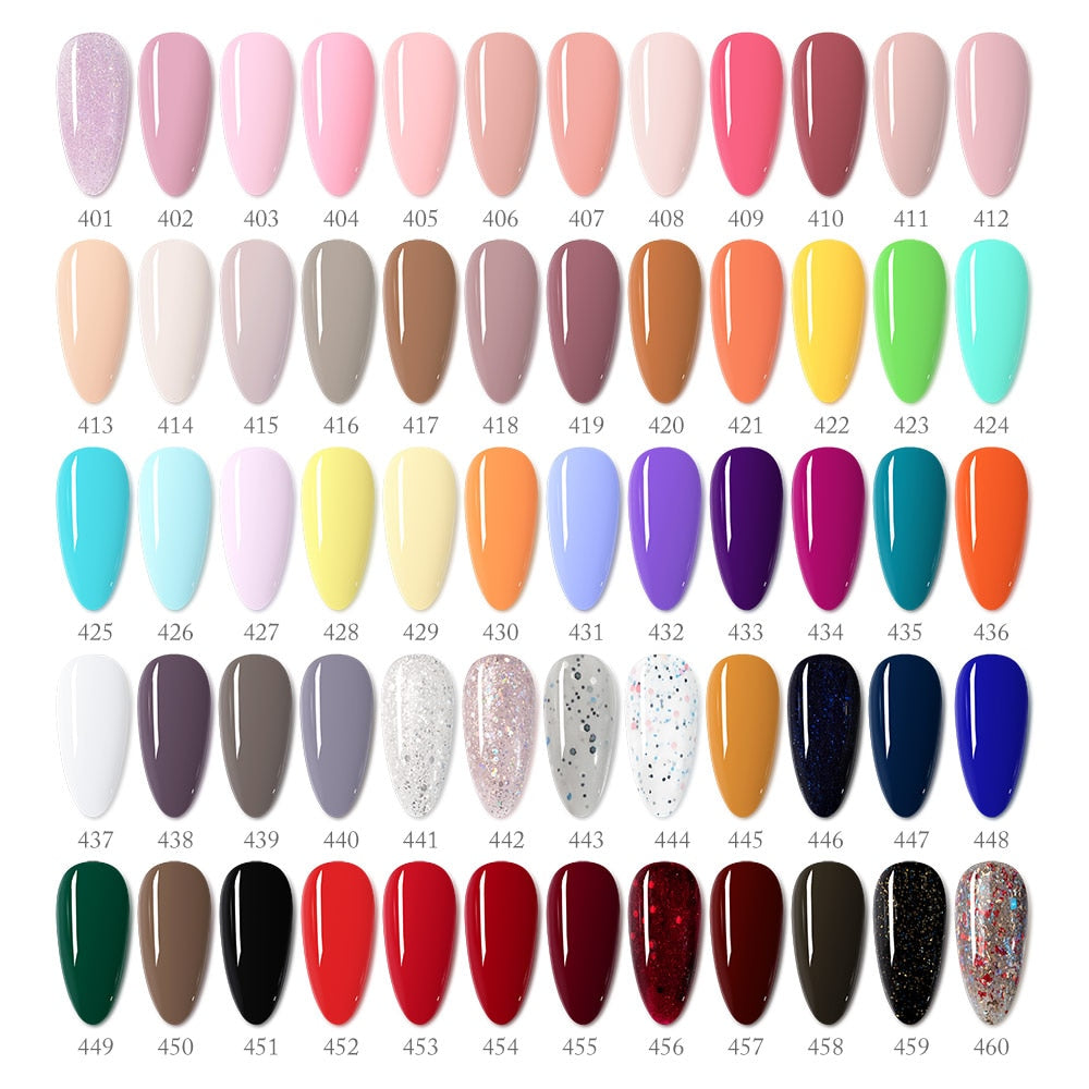 New Fashion Color Venalisa UV LED Nail Gel Polish Kit - atozdepot23