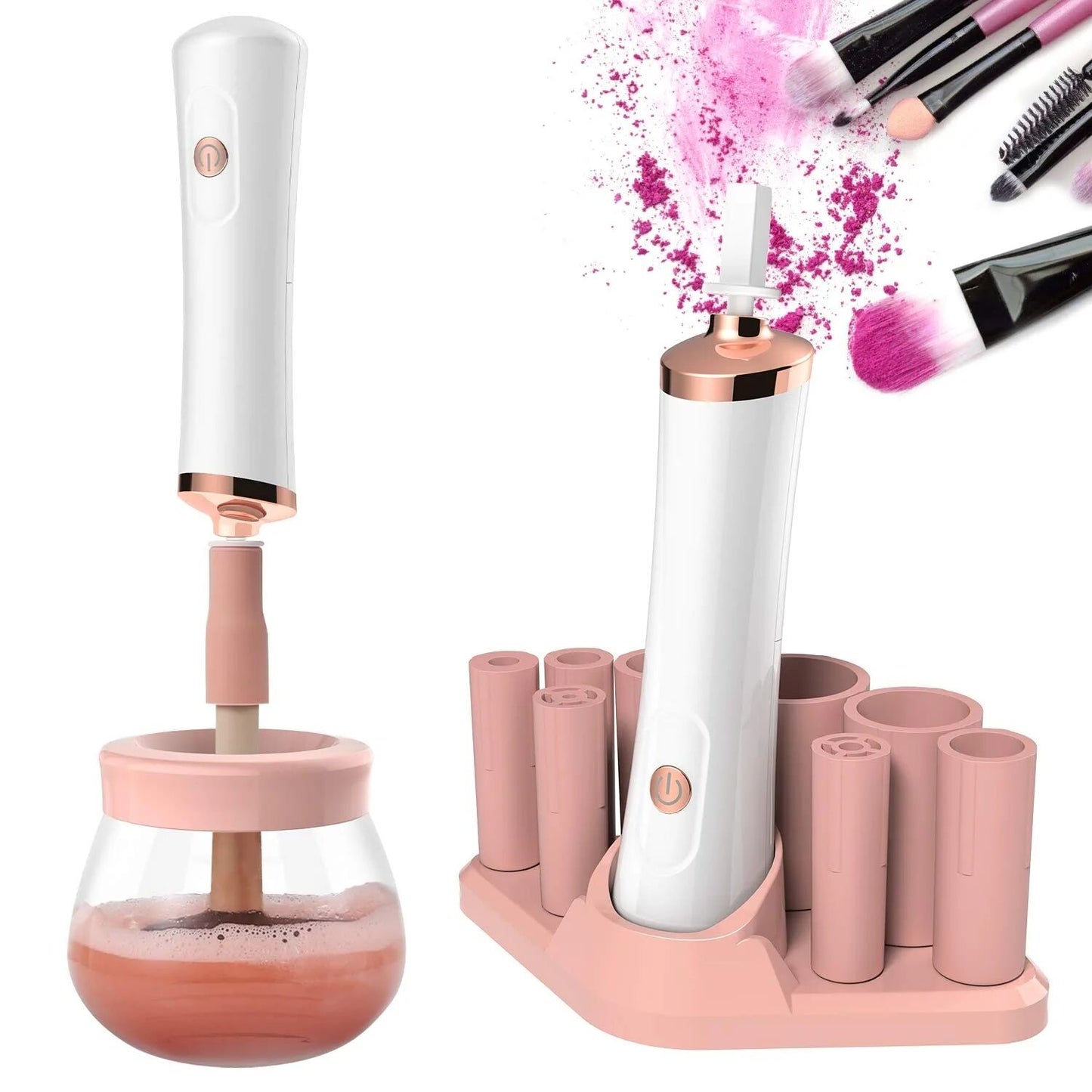 Makeup Brush Cleaner and Dryer Automatic 10 Seconds Cleaning Tool - atozdepot23