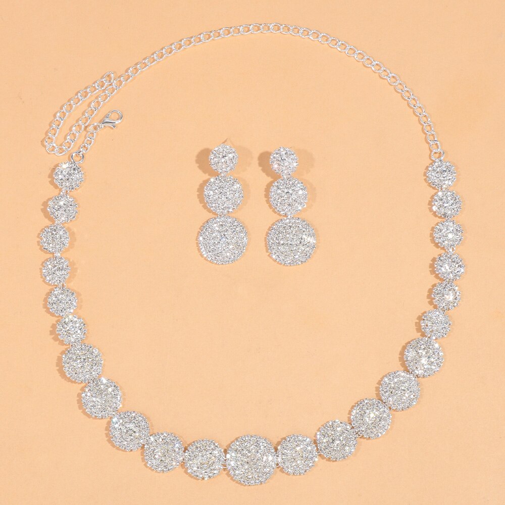 Women's 2 Piece Stonefans Rhinestone Set - atozdepot23