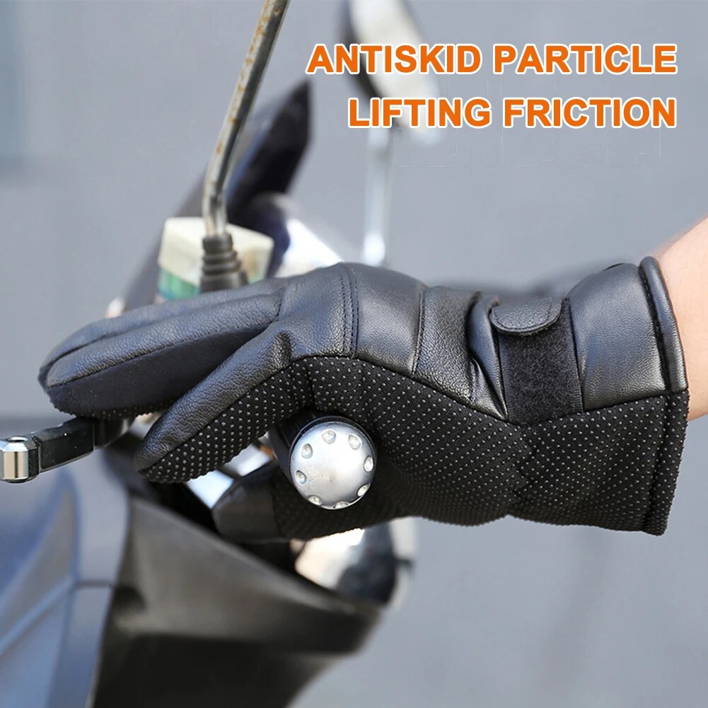 USB Warm Hand Heating Gloves Touch Screen USB Electric Heating Gloves Windproof Constant Temperature for Indoor Home Outdoor