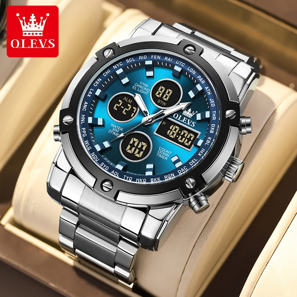 Men's OLEVS Watch Multifunctional - atozdepot23