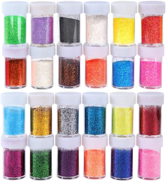 10G Holographic Nail Art Glitter Powder Sparkly Nail Supplies For Professionals - atozdepot23