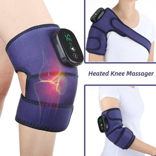 Electric Knee, Elbow or Knee Massager USB Heating Vibration - atozdepot23