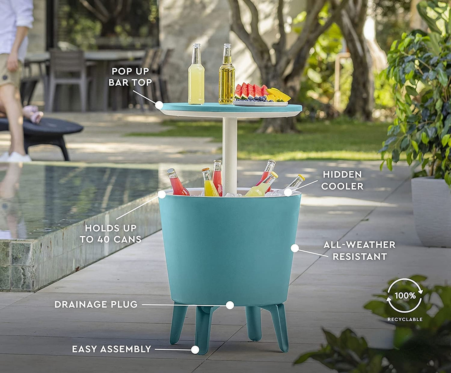 Modern Cool Bar Outdoor Patio Furniture - atozdepot23