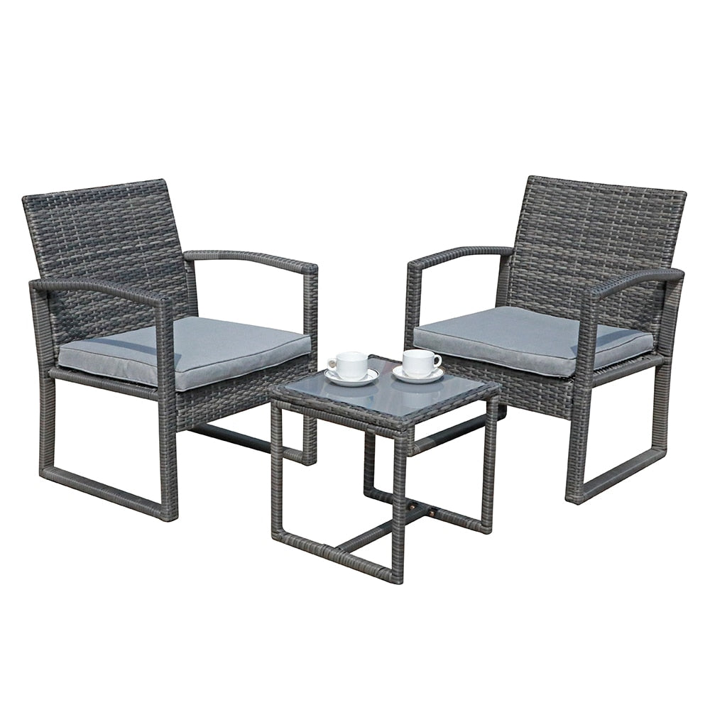 JARDINA 3PCS Outdoor Patio Furniture Set - atozdepot23