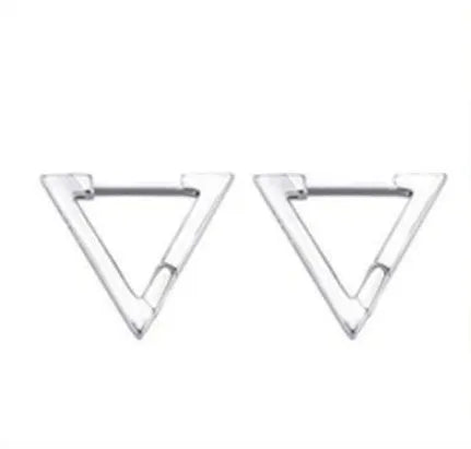 Women's Silver Long Crystal Tassel Dangle Earrings - atozdepot23