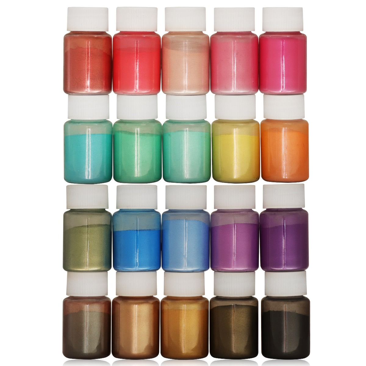32 Color Mica Powder Resin Filler Pearlescent Powder Coloring DIY Tools Nail Art Decoration - atozdepot23