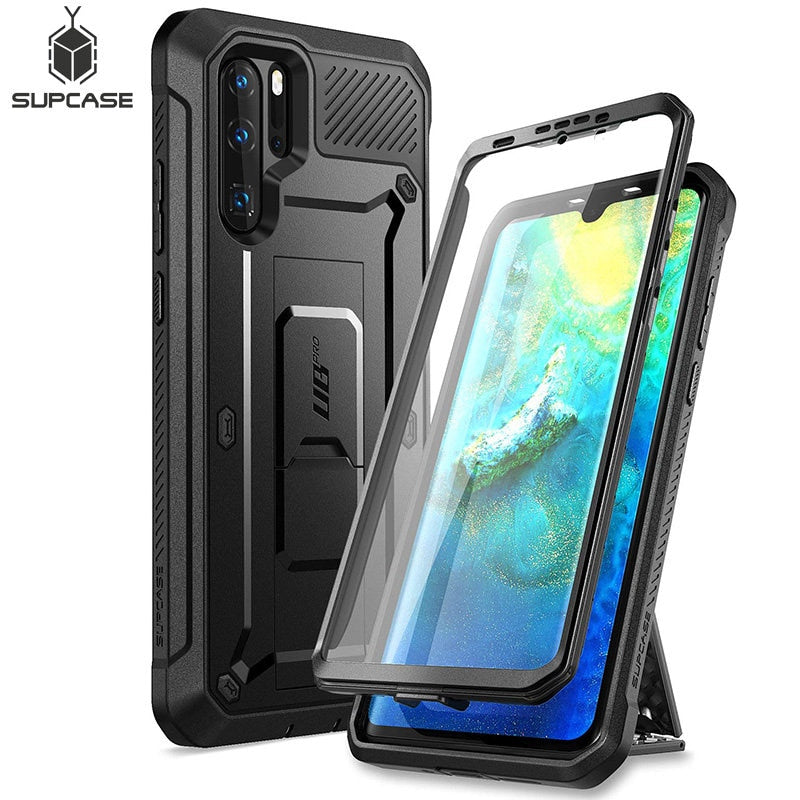 For Huawei P30 Pro Case SUPCASE UB Pro Rugged Case with Built-in Screen Protector - atozdepot23