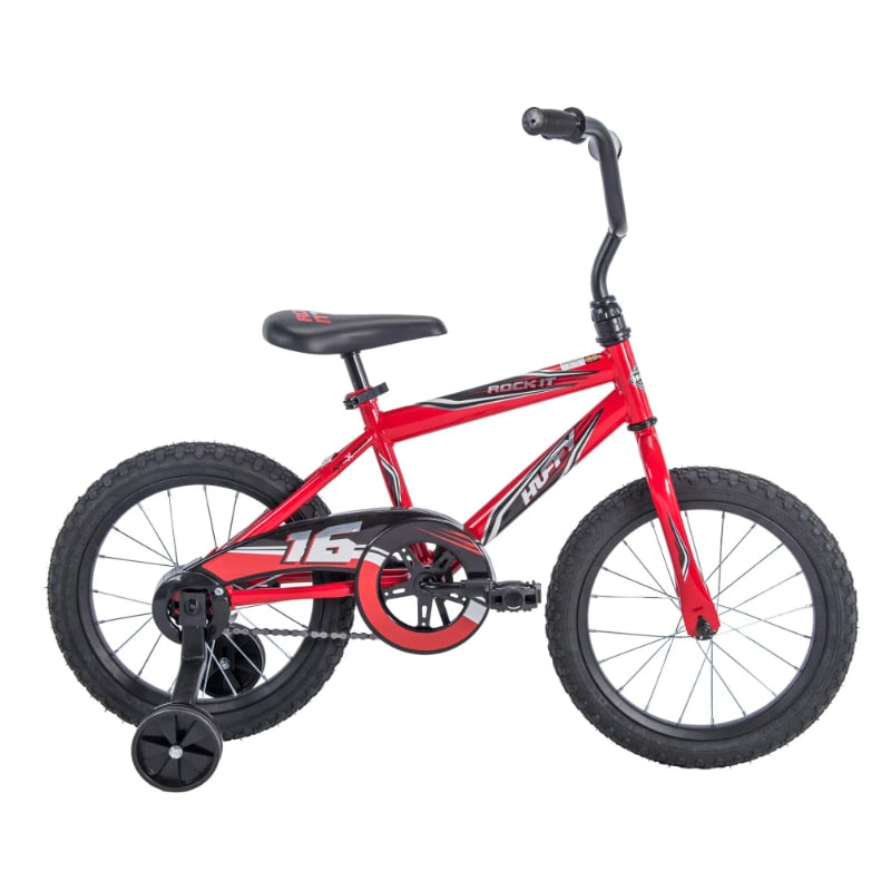 Huffy 16 in. Rock It Boy Kids Bike, Red bicycle - atozdepot23